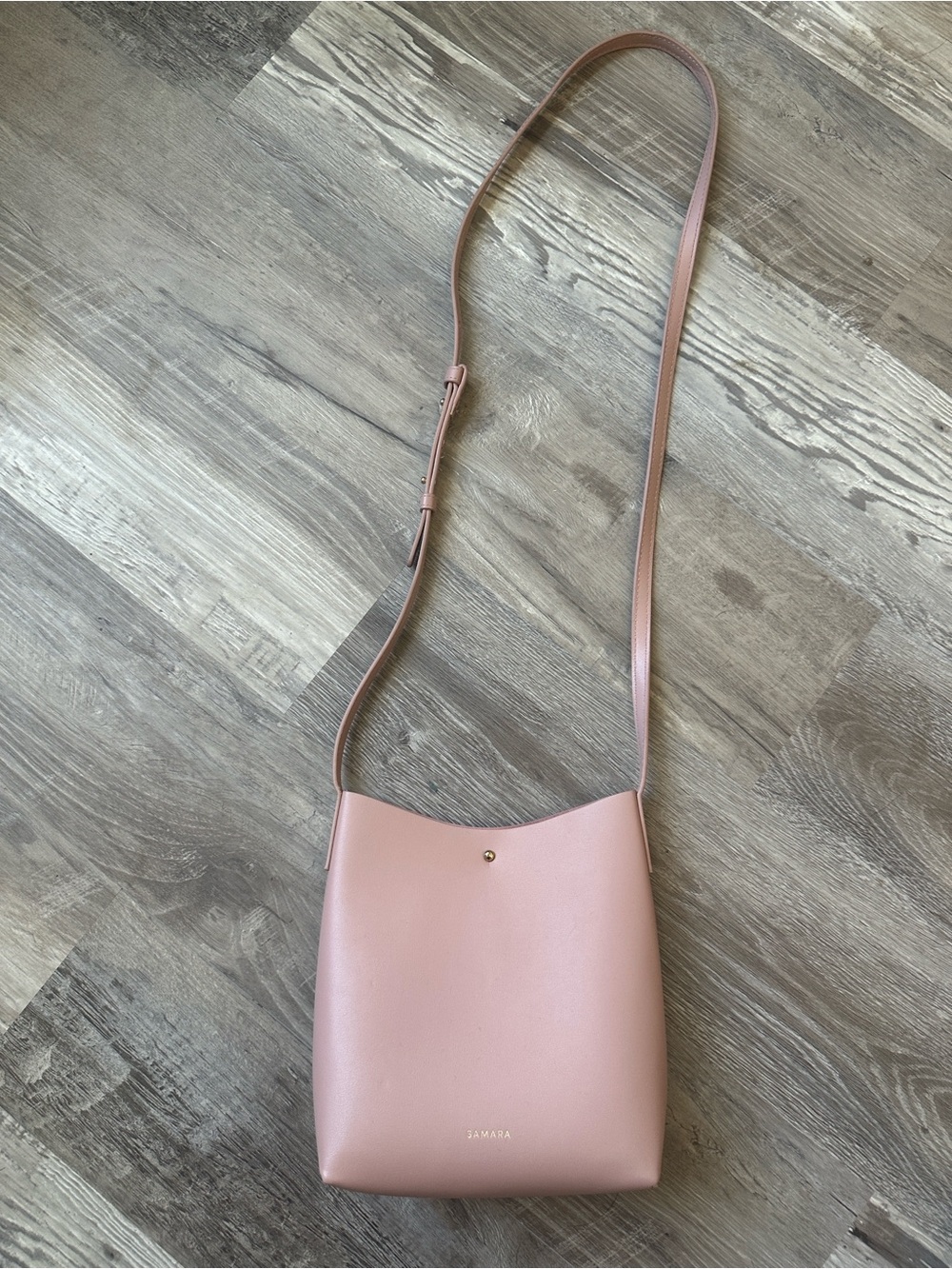 SAMARA Medium Shoulder Bag / Crossbody in Peony Pink – Gently Used Like New!